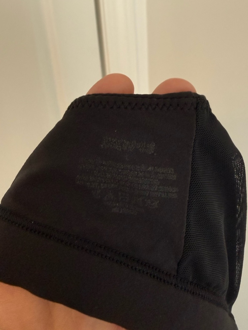 Skims Fits Everybody Crossover Bralette Onyx - Picture 4 of 4